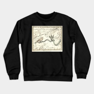 Corvus, Noctua, Hydra Constellations - Alexander Jamieson Crewneck Sweatshirt